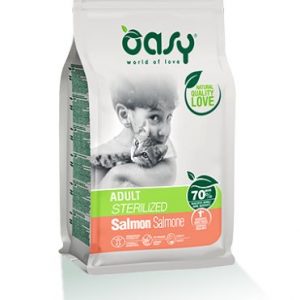 Oasy Adult sterilized losos, 1,5kg