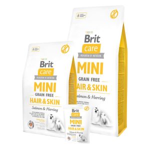Brit Care Mini grain free Hair & Skin – losos